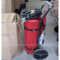 50KG ABC Empty Trolley Fire Extinguisher with External CO2 Bottle